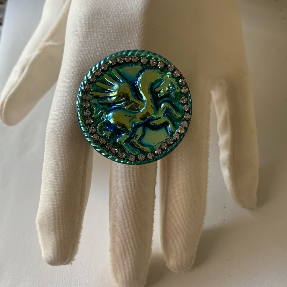 Pegasus Statement Ring - image 2
